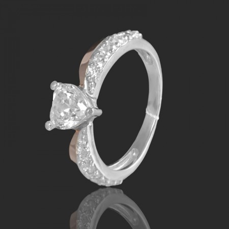 Серебряное кольцо с золотыми вставками 51 фото | Brulik