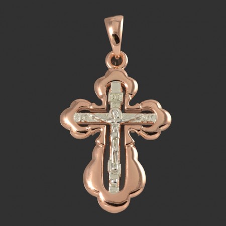 Позолочений хрестик Fallon 96100232 фото | Brulik