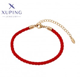 Позолоченный браслет красная нить Xuping A00575241