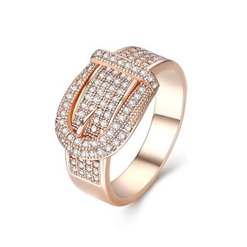 Позолоченное кольцо Italina 18756-1 фото | Brulik