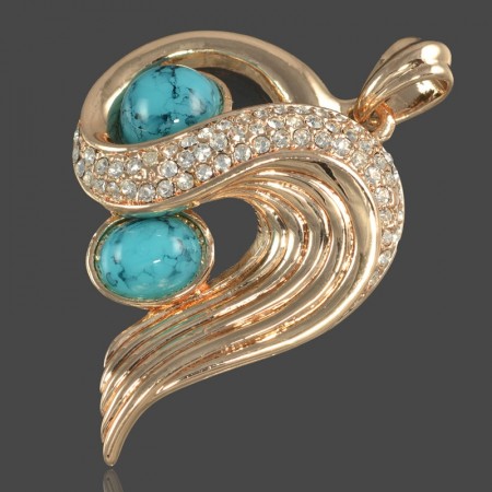 Позолоченный кулон Fallon 8620312* фото | Brulik