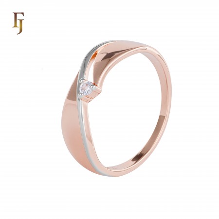 Позолочена каблучка Fallon 93202141 фото | Brulik