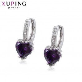 Серьги Xuping 94583-фиолетовый
