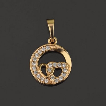 Позолоченный кулон XP 3022 фото | Brulik