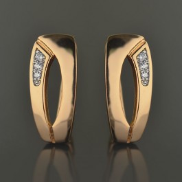 Позолоченные серьги XP 2061