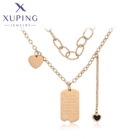 Стальная цепочка с кулоном  Xuping A00573601 фото | Brulik