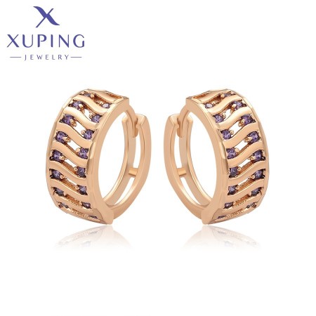 Позолочені сережки Xuping X000869979 фото | Brulik