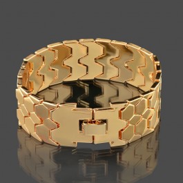 Браслет позолоченный XP 7564-19