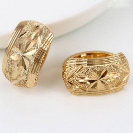 Интересные серьги в позолоте 92044