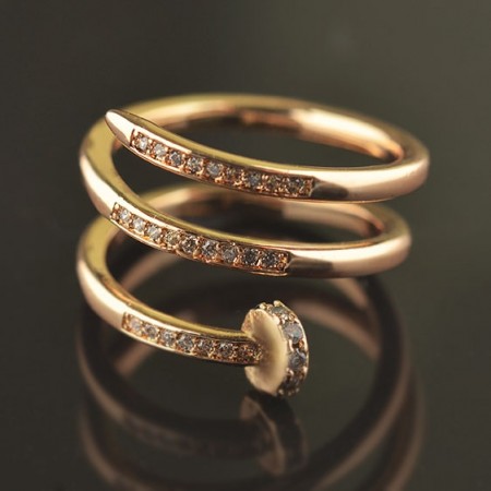 Позолоченное кольцо Fallon 83201016 фото | Brulik