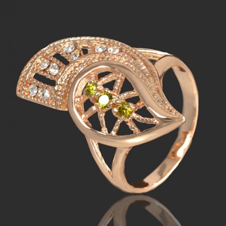 Позолоченное кольцо Fallon 8323491 фото | Brulik