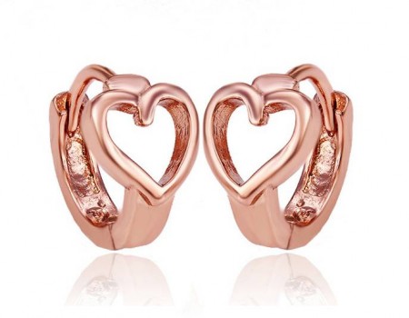 Сережки "Two Hearts" 26908 фото | Brulik