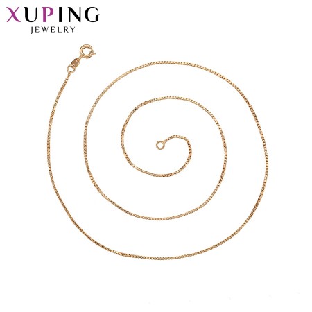 Позолоченная цепочка Xuping 46507 фото | Brulik