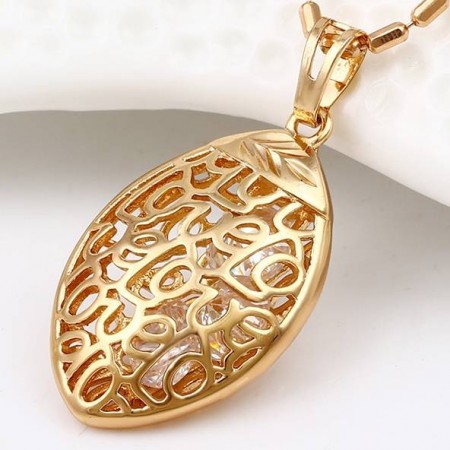 Замечательный кулон в позолоте 32705 фото | Brulik