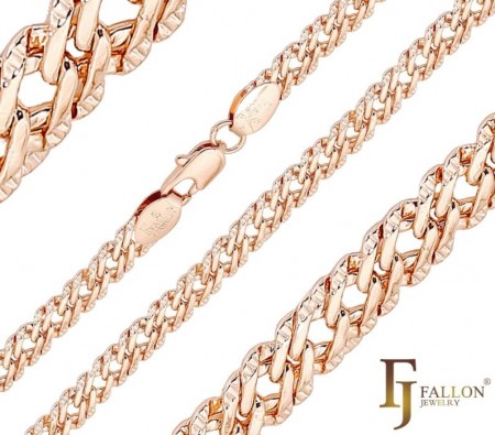 Позолочений ланцюжок Fallon 84100145-50 фото | Brulik