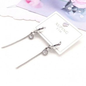 Сережки сталеві  Xuping 24729 фото | Brulik