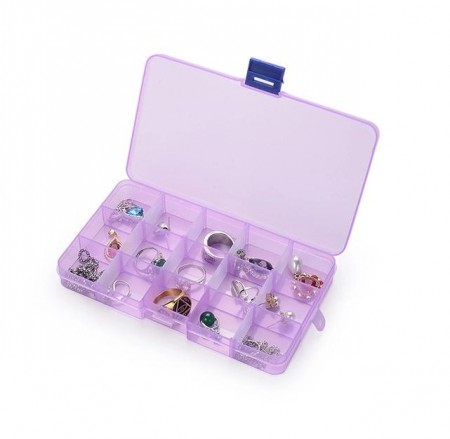 Органайзер для бижутерии фиолетовый* фото | Brulik