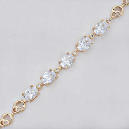 Очаровательный браслет 73445-белый фото | Brulik