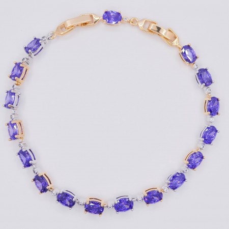 Изысканный элитный браслет 10-7032 - фиолетовый фото | Brulik