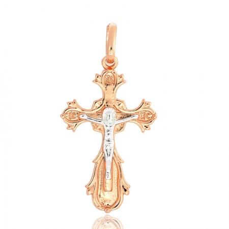 Позолоченный крест Fallon 96100337 фото | Brulik