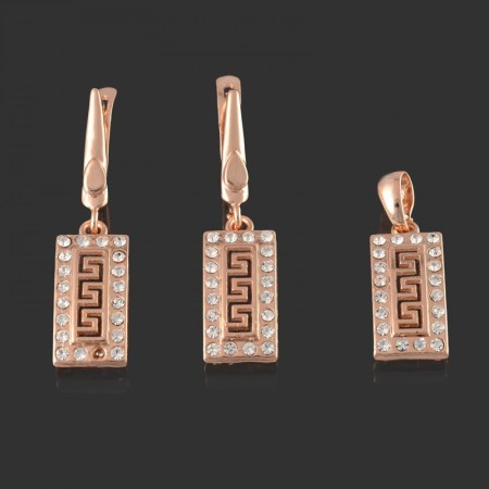 Позолоченный комплект Fallon 81200116 фото | Brulik