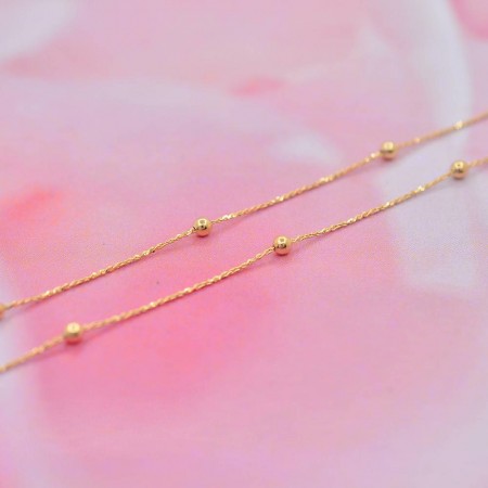 Позолоченная цепочка 18К 10-4170 фото | Brulik