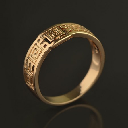 Позолоченное кольцо Xuping 1028 фото | Brulik