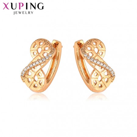 Позолоченные серьги 95016 фото | Brulik