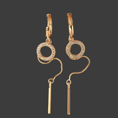 Позолоченные  серьги  XP 20510 фото | Brulik