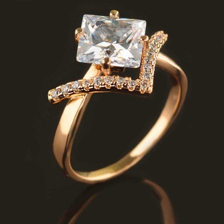 Позолоченное кольцо XP 1800 фото | Brulik