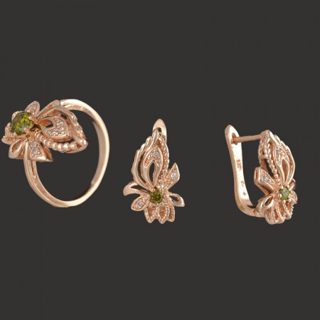 Позолоченный комплект  Fallon 8123282 фото | Brulik