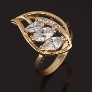 Позолоченное кольцо Fallon 8325044 фото | Brulik