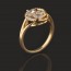 Позолоченное кольцо XP 1940 фото | Brulik