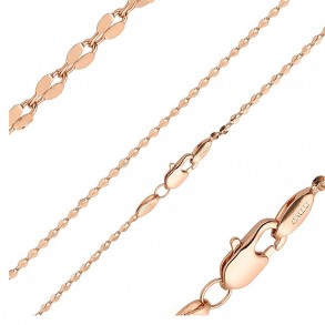 Позолочений ланцюжок  Fallon 84100206-55 фото | Brulik