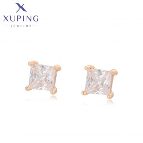 Позолочені сережки гвоздики Xuping X000862333 фото | Brulik