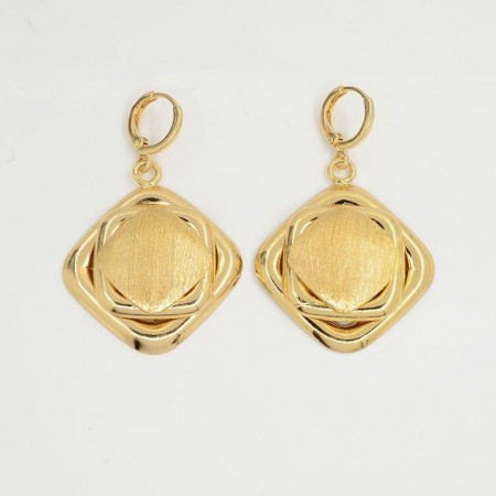 Позолоченные серьги  Xuping 5927 фото | Brulik