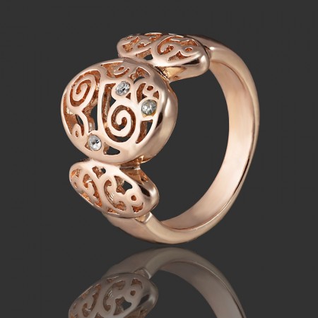 Позолоченное кольцо  Fallon 8325425 фото | Brulik