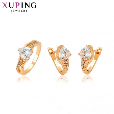 Позолоченный комплект Xuping 64626 фото | Brulik