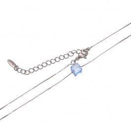Цепочка с кулоном Swarovski Xuping 4135-голубой