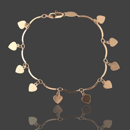 Позолоченный браслет  Fallon 84190039-17 фото | Brulik