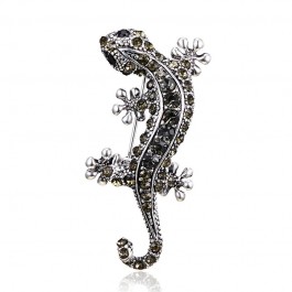 Брошь позолоченная  8666