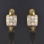 Позолоченные серьги  XP 9023 фото | Brulik
