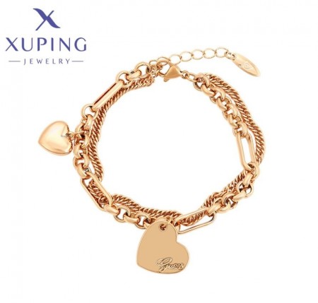 Позолоченный браслет Xuping А00781132 фото | Brulik