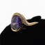 Выразительное кольцо Xuping 12640-фиолетовый фото | Brulik