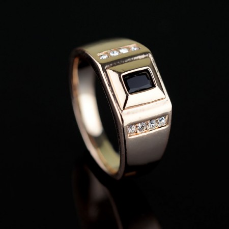 Позолоченное кольцо Fallon 83210018 фото | Brulik