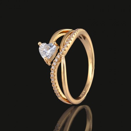 Позолоченное кольцо XP 1276 фото | Brulik