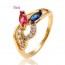 Симпатичное кольцо 13007- мультиколор фото | Brulik