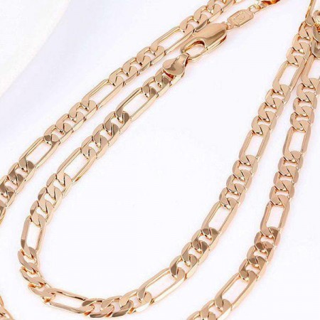 Позолоченная цепочка оптом 43194 S фото | Brulik