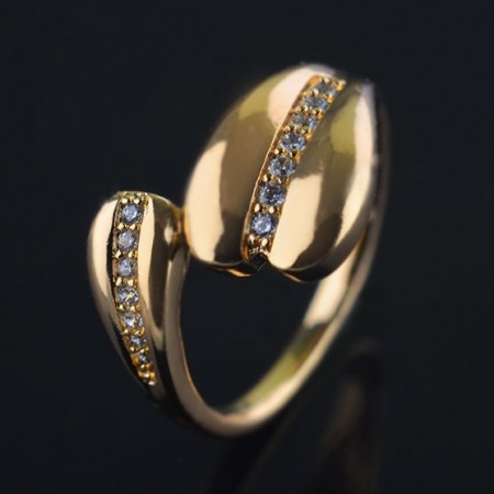 Позолоченное кольцо XP 1966 фото | Brulik
