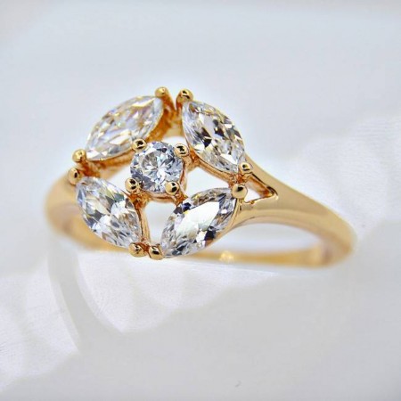 Невероятное кольцо  11722 - белый фото | Brulik